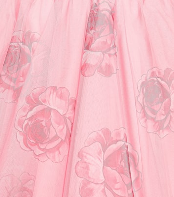 Abito in tulle con stampa | Monnalisa