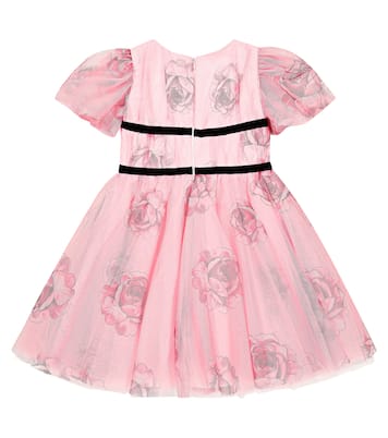 Abito in tulle con stampa | Monnalisa