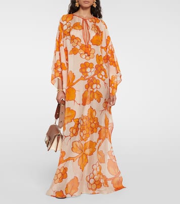 Caftán de seda estampado | Etro
