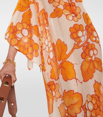 Caftán de seda estampado | Etro