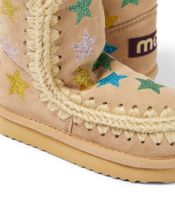 Stivali in suede con stampa | Mou Kids