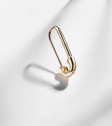 Boucle d'oreille unique Safety Pin en or 18 ct | Anita Ko
