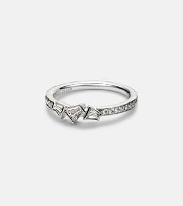 Anillo de oro blanco de 18 ct con diamantes | Bucherer Fine Jewellery