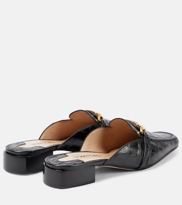 Slippers Whiteny in pelle stampata | Tom Ford