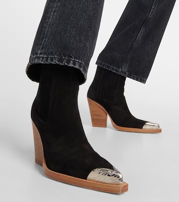 Botines Dallas de ante adornados | Paris Texas