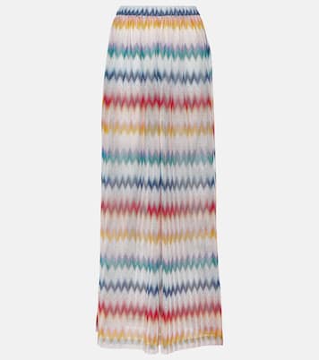 Zig Zag high-rise wide-leg pants | Missoni Mare