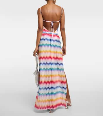 Zig Zag high-rise wide-leg pants | Missoni Mare