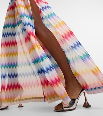 Zig Zag high-rise wide-leg pants | Missoni Mare