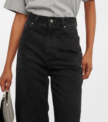 Jean tapered à taille mi-haute | Toteme