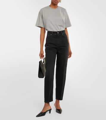 Jean tapered à taille mi-haute | Toteme