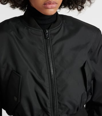 Cropped bomber jacket | Wardrobe.NYC
