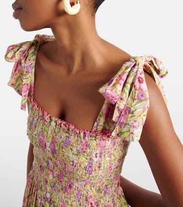 Triny floral midi dress | Poupette St Barth