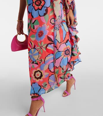 Bedrucktes Maxikleid Liza aus Georgette | Rixo