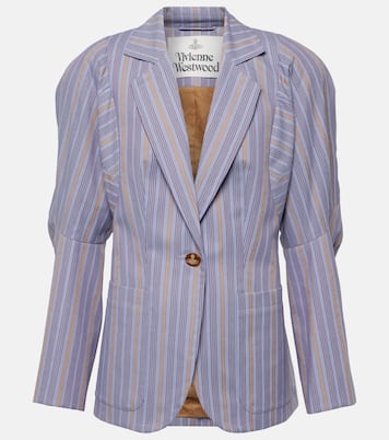 Blazer Pourpoint in cotone a righe | Vivienne Westwood