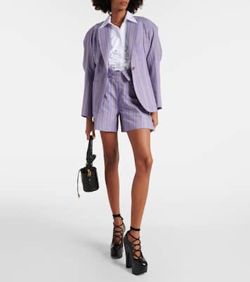 Blazer Pourpoint in cotone a righe | Vivienne Westwood