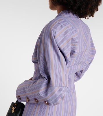 Blazer Pourpoint in cotone a righe | Vivienne Westwood