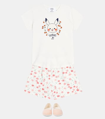 x Pokémon - T-shirt Aada in cotone con stampa | Bonpoint