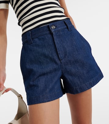Shorts di jeans Horsebit | Gucci