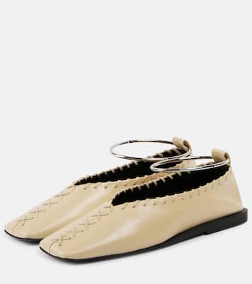 Ballerines en cuir | Jil Sander