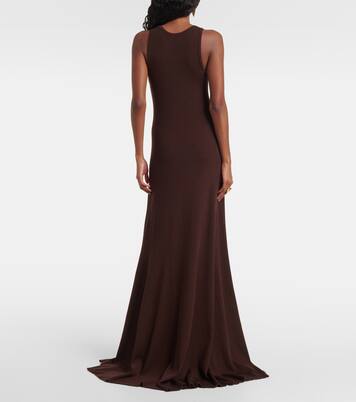 Abito lungo in lana | McQueen