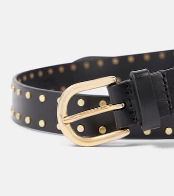 Cintura Zap in pelle con borchie | Isabel Marant