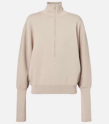 Fatuo crêpe turtleneck sweater | Max Mara