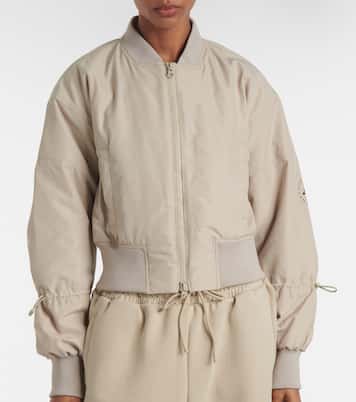 Truenature cropped bomber jacket | Adidas by Stella McCartney