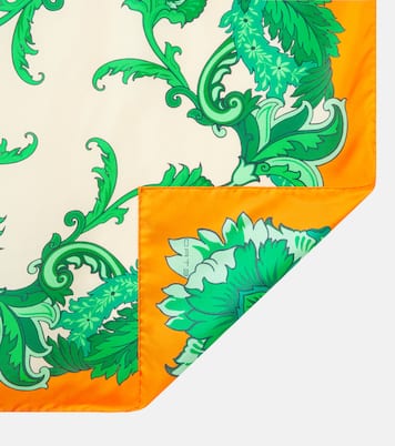 Foulard in seta con stampa floreale | Etro