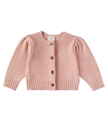 Baby Cardigan Amynda aus Wolle | Donsje