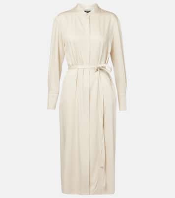 Vestido midi Rosan con cinturón | Joseph
