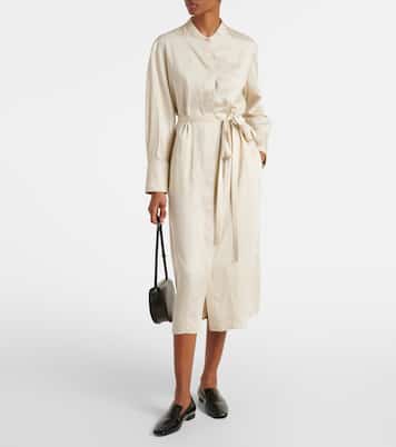 Vestido midi Rosan con cinturón | Joseph