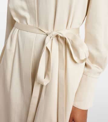 Vestido midi Rosan con cinturón | Joseph