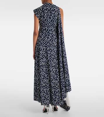 Robe longue Devyn à fleurs | Proenza Schouler