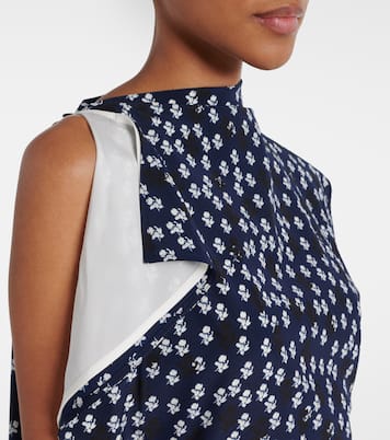 Robe longue Devyn à fleurs | Proenza Schouler