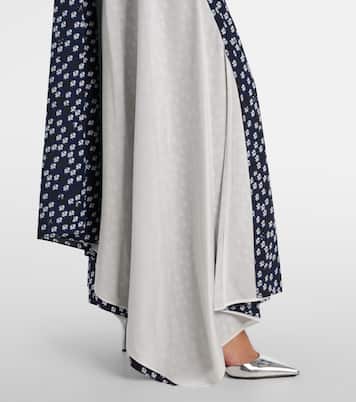 Robe longue Devyn à fleurs | Proenza Schouler