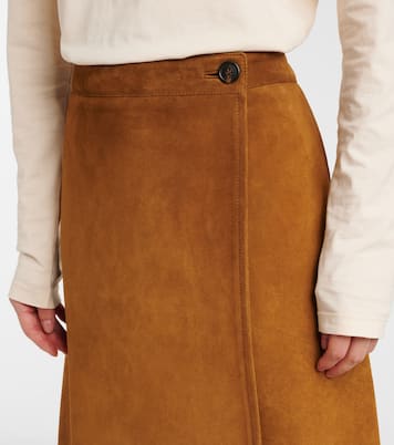 Jupe en daim | Miu Miu