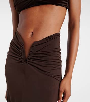 Falda larga Skyla fruncida | Jade Swim
