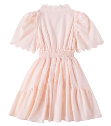 Kleid aus Baumwolle mit Spitze | Petite Amalie  
