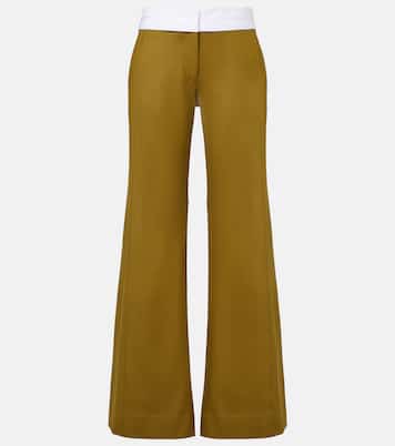 Pantaloni regular a vita alta | Victoria Beckham