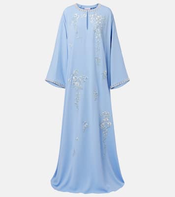 Verzierter Kaftan aus Crêpe | Carolina Herrera