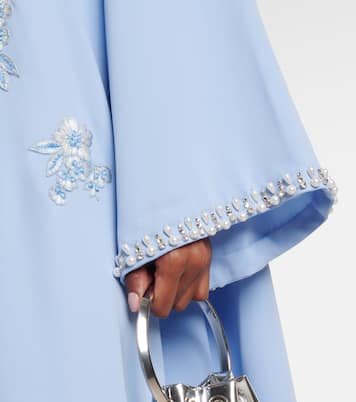 Verzierter Kaftan aus Crêpe | Carolina Herrera