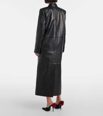 Mantel aus Leder | Magda Butrym