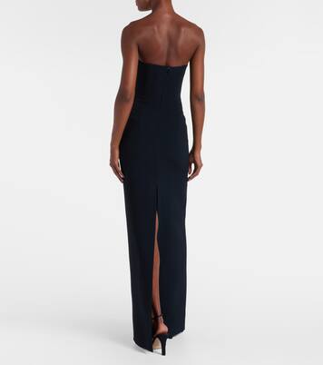 Sequined strapless gown | David Koma