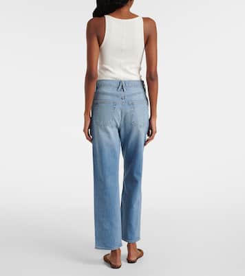 High-Rise Straight Jeans London | Slvrlake