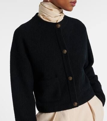 Cropped cotton and silk cardigan | Loro Piana