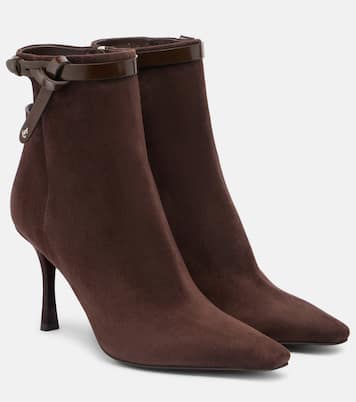 Camie 85 suede ankle boots | Jimmy Choo