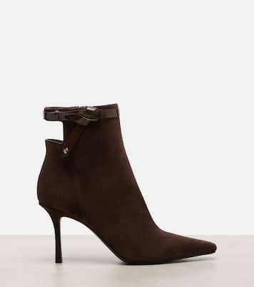 Camie 85 suede ankle boots | Jimmy Choo