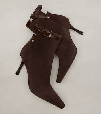Camie 85 suede ankle boots | Jimmy Choo