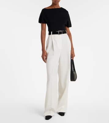 Pantalon ample en laine | Róhe