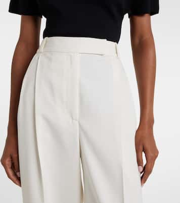 Pantalon ample en laine | Róhe